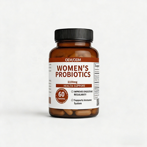 Probiotica voor vrouwen 1100mg capsules - Verbetert de spijsvertering en ondersteunt het immuunsysteem - 60 capsules OEM/ODM - Product Image 1
