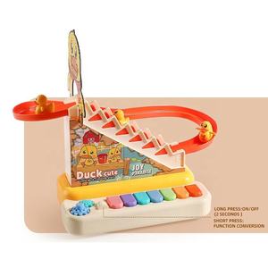Piano educativo Teclado electrónico Juguetes <span class=keywords><strong>para</strong></span> niños-Duck Slide Learning Musical Instrument - Product Image 4