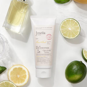 เจมล่า อิน ฟรองซ์ ไลม์ บาซิล แอนด์ แมนดาริน บอดี้ สครับ วอช สำหรับผลัดเซลล์ผิวและเพิ่มความสดชื่น ผิวเนียนนุ่ม กระปรี้กระเปร่า - Product Image 2
