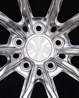 Jantes forgées en alliage 6061 T6 GPW Custom Deep Concave 5*120/114.3 18-22 pouces 2 pièces pour voitures particulières Mercedes Benz Porsche BMW