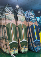 Planche de paddle gonflable Drop Stitch 11'6''x35''x6'' pour le surf et les activités aquatiques