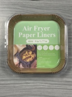 Feuilles de cuisson jetables multi-formes de haute qualité pour friteuse à air, 30 pièces, résistantes à la chaleur et anti-graisse, pour four et friteuse à air