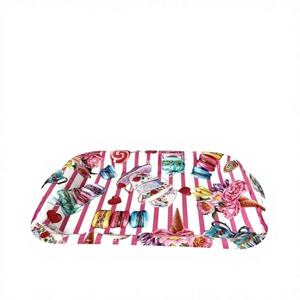 ถาดผลไม้พลาสติก CASAMAX WL AA-0405-1 ลายดอกไม้ ขนาด 28.5x20x2.5 ซม. เป็นมิตรกับสิ่งแวดล้อม ทนทาน คุณภาพพรีเมียม สวยงาม หรูหรา ผลิตในจีน - Product Image 1