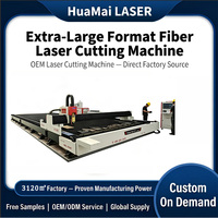 Découpeuse laser à fibre 6000W sur rail au sol pour tôles et acier inoxydable, avec fonction Scan-to-Cut, pour un flux de travail intelligent et une automatisation d'usine connectée