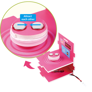 Kit Scientifico Educativo di Facile Montaggio, Giocattolo Magnetico per Creare Tornadi, per <span class=keywords><strong>Attività</strong></span> Scolastiche e Domestiche - Product Image 4