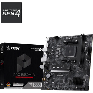 Carte <span class=keywords><strong>m</strong></span>ère d'ordinateur <span class=keywords><strong>MSI</strong></span> <span class=keywords><strong>PRO</strong></span> B550M-B DDR4 CPU 5600/5600X3D/5700X3D/5500X3D (interface <span class=keywords><strong>B550</strong></span>/AM4) - Product Image 6