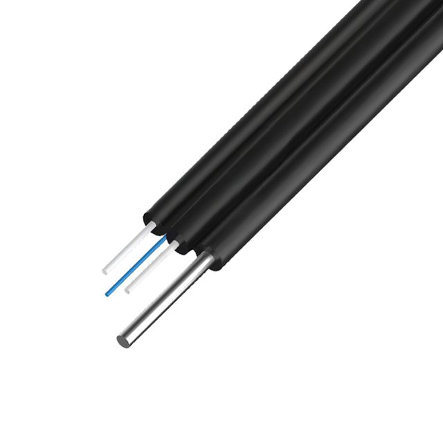 Outdoor FTTH Fiber Optic Cable Single Mode Multi Mode LSZH Outer Sheath Steel Wire Reinforced 30-Year Warranty ANATEL Certified