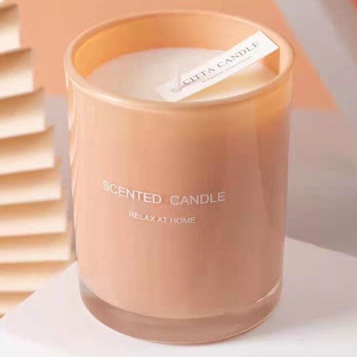 Wholesale luxury candle holder with soy wax gift set package 7