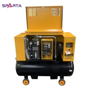 Electric Silent 4 KW 11 KW 30 KW 37 KW Screw Air Compressor For Sandblast With CE
