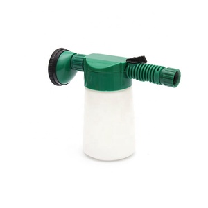 Pulverizador de extremo de manguera de césped de mezcla múltiple Fácil de usar Botella de líquido recargable Pulverizador de pistola de jardín ideal - Product Image 1
