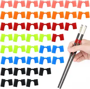 Chopstick Helpers Plastic Hinges Connector Training Chopstick for Adults Beginner Trainers or Learner