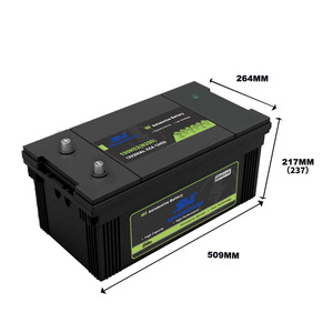 แบตเตอรี่รถยนต์ N200 12V 200Ah แบตเตอรี่ตะกั่วกรดสำหรับสตาร์ทรถยนต์ - Product Image 2