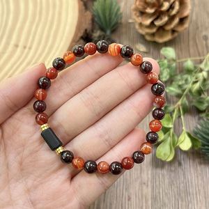 Bracelet en pierre naturelle avec perles de verre colorées, Sagesse et Clarté, Fournisseur Or Alibaba pour les grossistes, Codage standardisé - Product Image 2