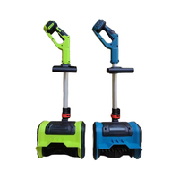 Souffleuse à neige électrique portative sans fil 21V à moteur sans balais durable pour allées et trottoirs