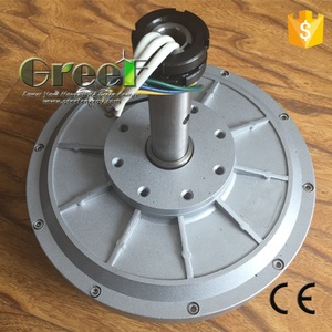 Alternateur à flux axial 2 KW 180 RPM avec boîte de vitesses, conception libre pour l'alimentation hors réseau domestique - Product Image 5