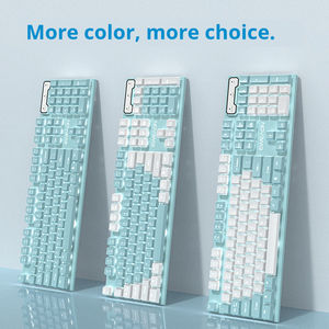 <span class=keywords><strong>คีย์บอร์ด</strong></span>แบบสัมผัสเงียบแบบมีสายพร้อมไฟแสดงสถานะคอมพิวเตอร์ เหมาะสำหรับคีย์บอร์ดคอมพิวเตอร์ - Product Image 5