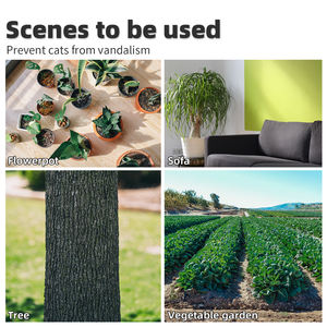 Valla sólida para jardín, alfombrilla para gatos, repelente para gatos al aire libre, espinas, red disuasoria para ardilla, gato, barrera para rasguños de animales - Product Image 6