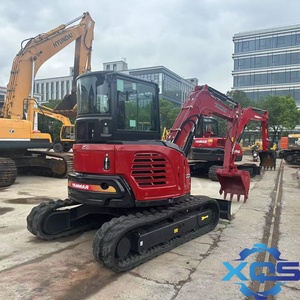 Excavadora de cadenas Yanmar VIO55 usada de 5.5 toneladas con motor PLC, caja de cambios y bomba, probada e inspeccionada - Product Image 5