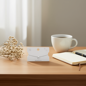 Bracciale in Acciaio Inossidabile con Lettera O, Bracciale a Polsino alla Moda - Product Image 3