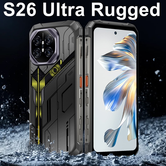 Hot Selling Unlocked Rugged Android 5G Smartphone 16GB+1TB 22000mAh 6.9" Global Version Dual SIM Gaming Fingerprint IP68