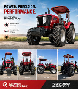 Tracteurs agricoles fabriqués en Chine, moteur diesel Euro 5 CE EPA, machines agricoles, tracteurs agricoles <span class=keywords><strong>à</strong></span> 4 roues motrices - Product Image 6