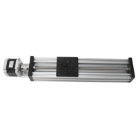 Rail de guidage linéaire CNC HPV7 efficace pour la mobilité, 500 mm, vis T8*2MM, modèle linéaire à rainure en V pour imprimante 3D, moteur pas à pas à guidage linéaire