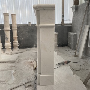 Diseño moderno de diseño personalizado de piedra de mármol estante rodean Listo <span class=keywords><strong>para</strong></span> envío - Product Image 5
