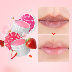 Masque pour les lèvres Quiyum Japan Sakura personnalisé rose, collagène hydratant, exfoliant, masque de beauté pour les lèvres, masque pour les lèvres de nuit - Product Image 4