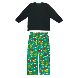 Pyjamas <span class=keywords><strong>de</strong></span> Noël personnalisés pour toute la famille, vêtements <span class=keywords><strong>de</strong></span> nuit en polyester pour hommes, femmes et enfants, pyjamas <span class=keywords><strong>de</strong></span> Noël, livraison directe, POD, MOQ 1PC - Product Image 3