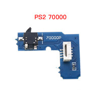 Carte de commutation marche/arrêt et réinitialisation pour PS2, ruban flexible 8 broches, pièces de réparation pour PS2 70000 90000