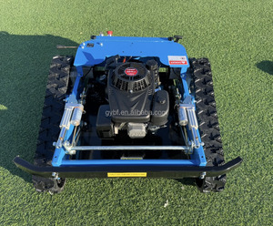 Livraison gratuite, <span class=keywords><strong>tondeuse</strong></span> à gazon robotisée télécommandée tout-terrain homologuée CE EPA, avec <span class=keywords><strong>lame</strong></span> à neige - Product Image 5