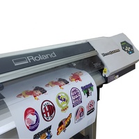 Imprimante/découpeuse à jet d'encre éco-solvant Roland VersaCAMM VP-540i/vp540i 137 cm 54 pouces d'occasion reconditionnée, imprimante et découpeuse Vp300i