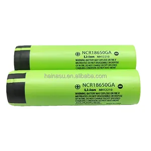 Hakiki npanasonic 650ga 3.6v 18650 3350mah lityum şarj cep Panasonic npanasonic 650ga 18650 3350mah için son paketi ile