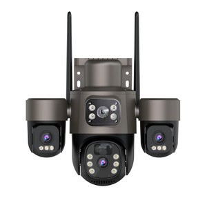 EasyCloud Surveillance <b>Camera</b> 6MP 4G <b>Solar</b> Power IP66 Wall Mount Multi View - Product Image 1