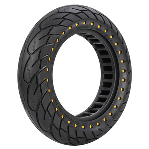 Meilleur <span class=keywords><strong>prix</strong></span> 10x2.5 pouces pour max g30 pneu élastique léger avec trou intérieur en nid d'abeille <span class=keywords><strong>pneus</strong></span> de Scooter électrique - Product Image 3