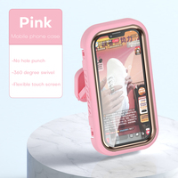 Support de téléphone portable tactile de luxe, boîte pour smartphone, étui étanche pour iPhone, Samsung, Huawei, Xiaomi, Vivo, Oppo