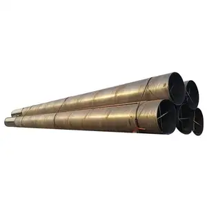 新跃钢构大口径高强度0.8-12.75毫米热轧螺旋焊接圆形碳素钢管