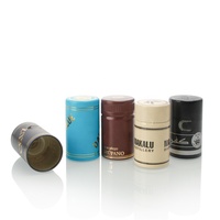 Capsule anti-chapardage en aluminium Ropp Couvercles de bouteilles de vin à vis 28mm 30mm avec logo personnalisé Échantillon gratuit Bouchons de couvercle Ropp en métal