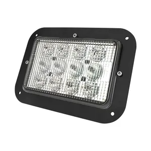 Feux de travail automobiles à LED Rectangle 60W Feux auxiliaires Phares modifiés Tracteur Ingénierie Projecteur Phares