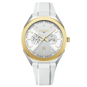 Reloj de Hombre de Silicona Genuina con Correa de Silicona, Multifuncional, para Negocios, Resistente al Agua, con Luz Nocturna, RD932106M - Product Image 1