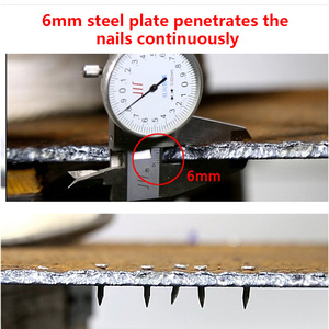 Clous à cuisson continue à haute résistance renfort épaissi <span class=keywords><strong>spécial</strong></span> <span class=keywords><strong>béton</strong></span> épaissi petits clous noirs spéciaux pour le ciment - Product Image 3