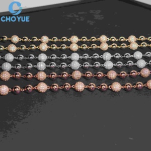 Nouveau design Collier chaîne cubaine en argent sterling 925 avec moissanite VVS, bijoux hip-hop sertis de pierres pour hommes et femmes avec GRA - Product Image 5