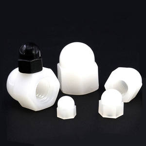 Capuchon de protection décoratif en plastique, hexagone hexagonal exposé, pour boulon et écrou en nylon - Product Image 1