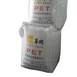PET plastic granules Huarun CR-8863 bottle grade polyester chips are used