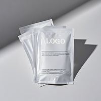 Sachets cosmétiques personnalisés avec logo pour produits de soin de la peau, petits sachets d'échantillons de crème pour le visage mate, sachets biodégradables pour emballages cosmétiques