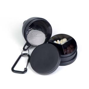 कस्टम लोगो पोर्टेबल प्लास्टिक जिम प्रोटीन फनल खेल फिटनेस प्रोटीन पाउडर कंटेनर कीचेन के साथ - Product Image 6