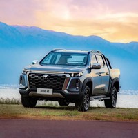 Changan Lantuozhe 2.0T Pick-up essence en stock 4x4 Pick-up essence automatique Taille des pneus R18 Transmission avant Gauche arrière