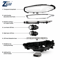 Conjunto de Faros LED W213 para Mercedes Clase E 2021-2023, 6000K, Sin Cableado, Fácil Instalación, Venta al Por Mayor, OEM 2139066308 2139066408