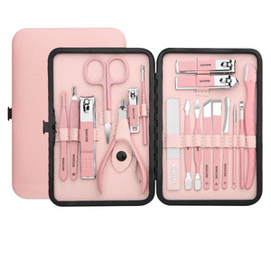 Manicure Pedicure Tool <b>Set</b> Stainless Steel Portable Kit For <b>Nail</b> Care And Foot Care Adult Use - Product Image 2