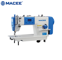 Machine à coudre industrielle à point droit à aiguille simple à entraînement direct à grande vitesse MC-A1 avec moteur pour usage domestique